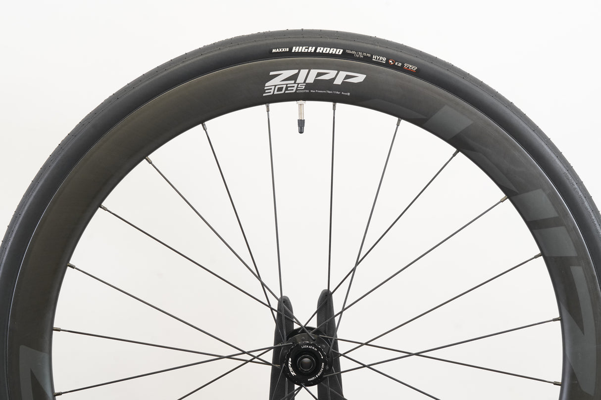 Zipp 303 S 76/176 Carbon Tubeless Clincher Disc Wheelset SRAM XDR 12 Speed 303S