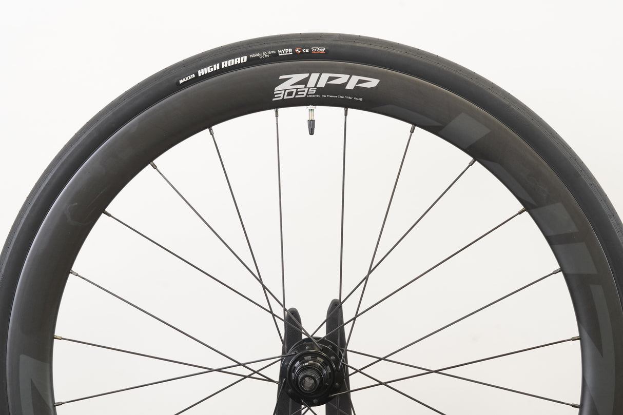 Zipp 303 S 76/176 Carbon Tubeless Clincher Disc Wheelset SRAM XDR 12 Speed 303S
