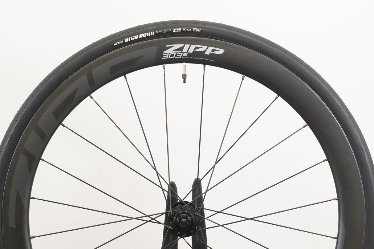 Zipp 303 S 76/176 Carbon Tubeless Clincher Disc Wheelset SRAM XDR 12 Speed 303S