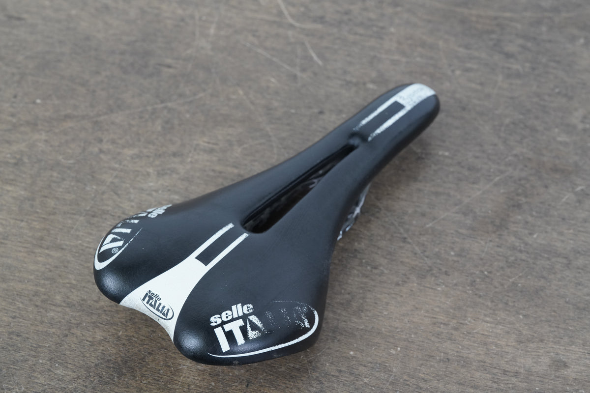 134mm Selle Italia SLR Flow Team Edition Carbon Rail Road Saddle 142g