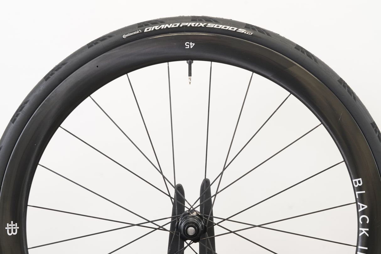 Black Inc. Fourty Five 45 Carbon Tubeless Clincher Disc Brake Wheelset 12 Speed