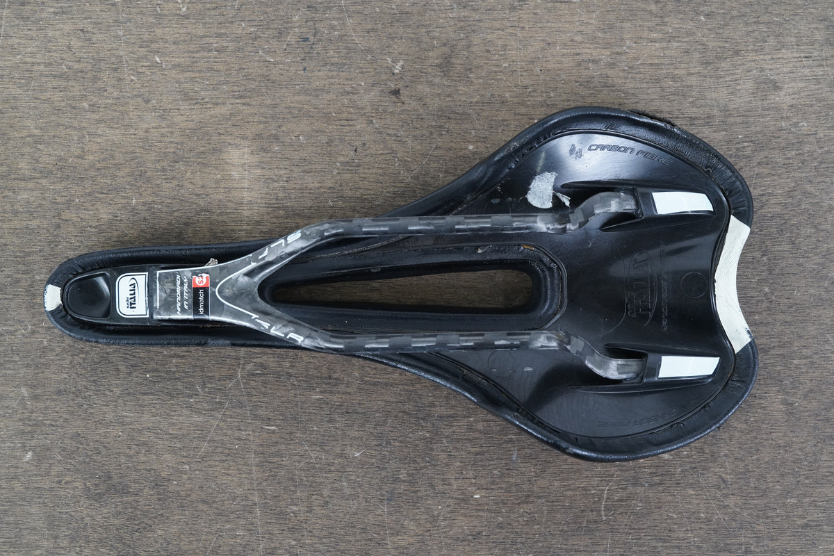 134mm Selle Italia SLR Flow Team Edition Carbon Rail Road Saddle 142g
