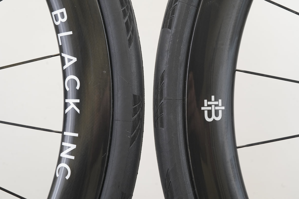 Black Inc. Fourty Five 45 Carbon Tubeless Clincher Disc Brake Wheelset 12 Speed