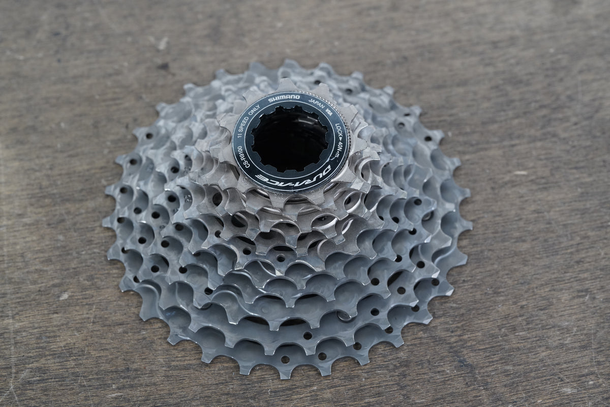 11-30T Shimano Dura-Ace CS-R9100 11 Speed Road Cassette 205g 9100