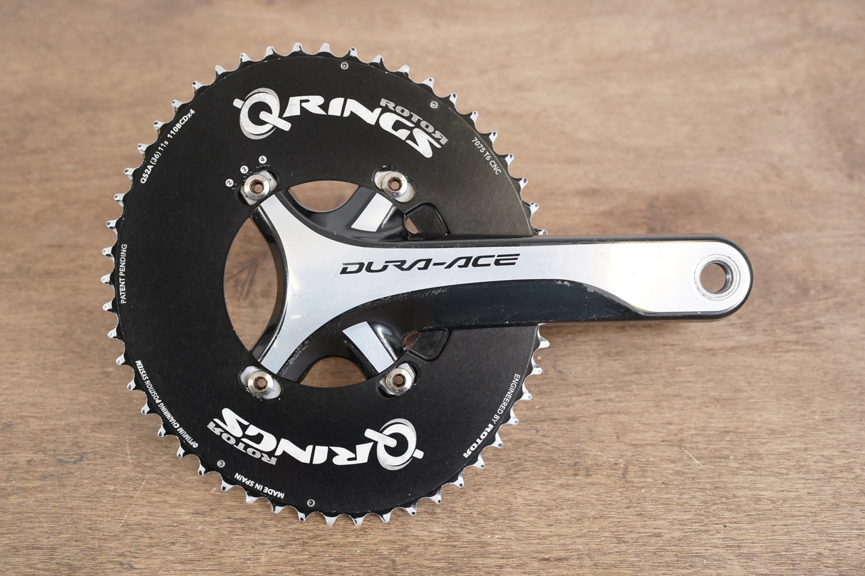 172.5mm 52/36T Shimano Dura-Ace FC-9000 11 Speed Stages Power Meter Crankset