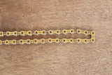 106L YBN SLA Gold 11 Speed Road Chain 75% Life Remaining 106 Links