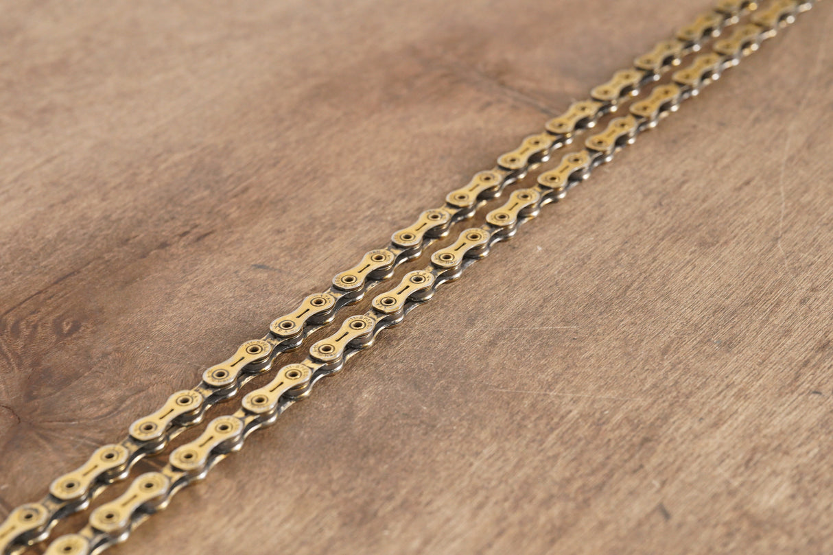 106L YBN SLA Gold 11 Speed Road Chain 75% Life Remaining 106 Links