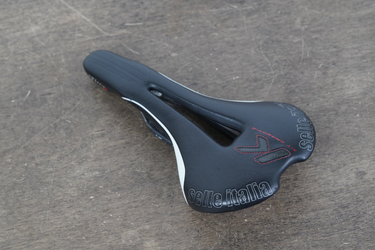 145mm Selle Italia Flite K Superflow Kit Carbonio Carbon Rail Road Saddle 167g