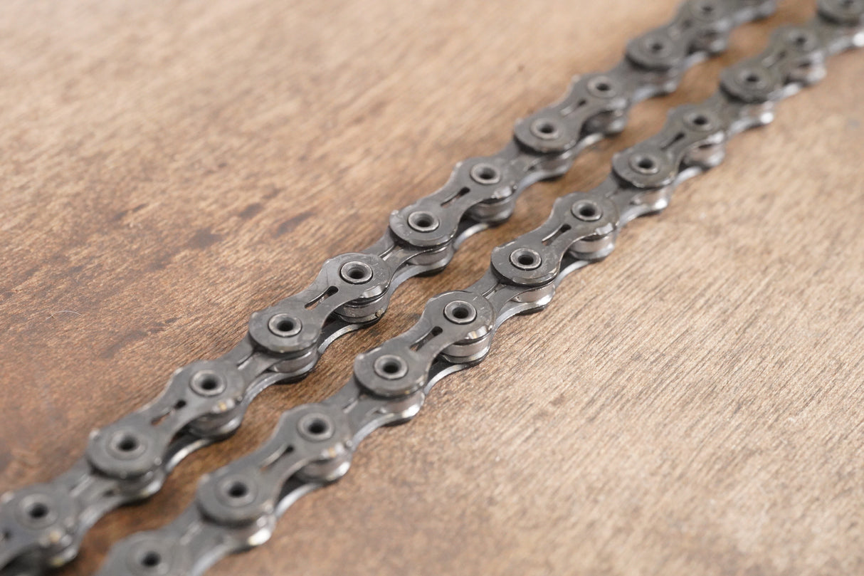 108L KMC X11SL BLACK 11 Speed Road Chain >75% Life Remaining 108 Links