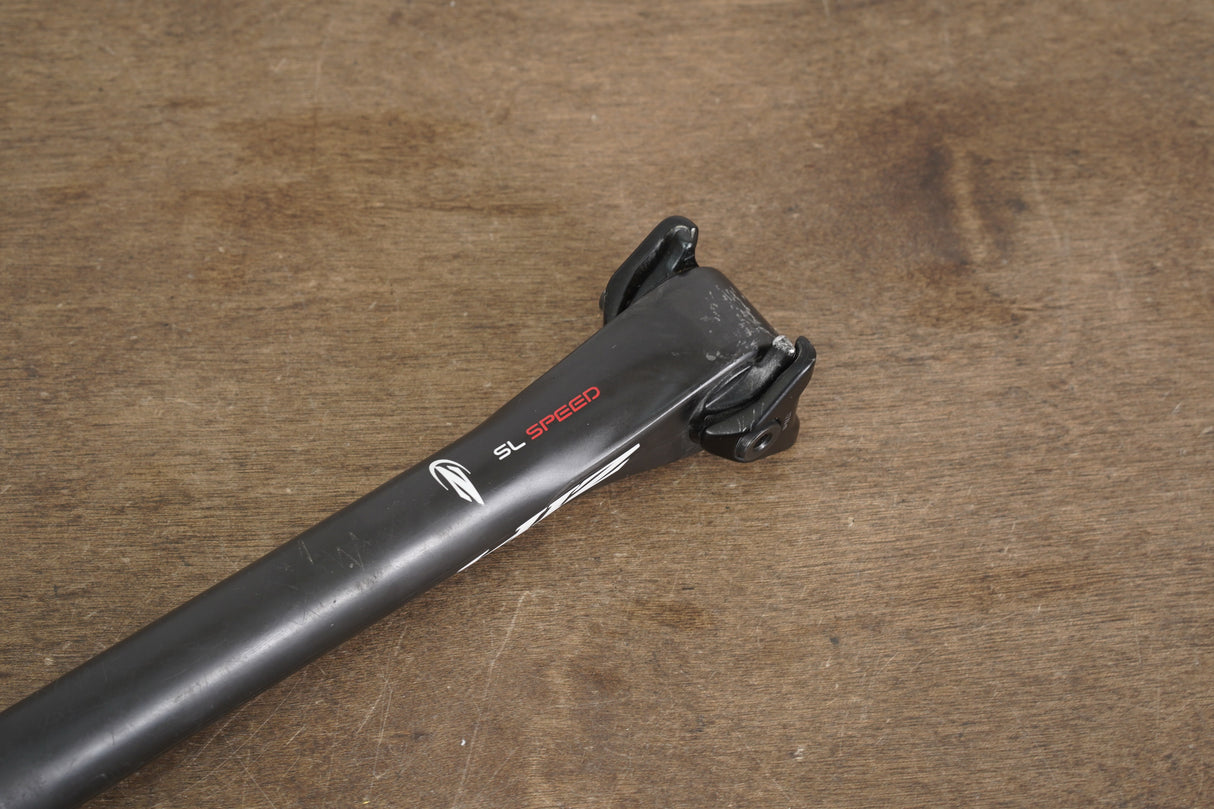27.2mm Zipp SL Speed Carbon 0 Setback Road Seatpost