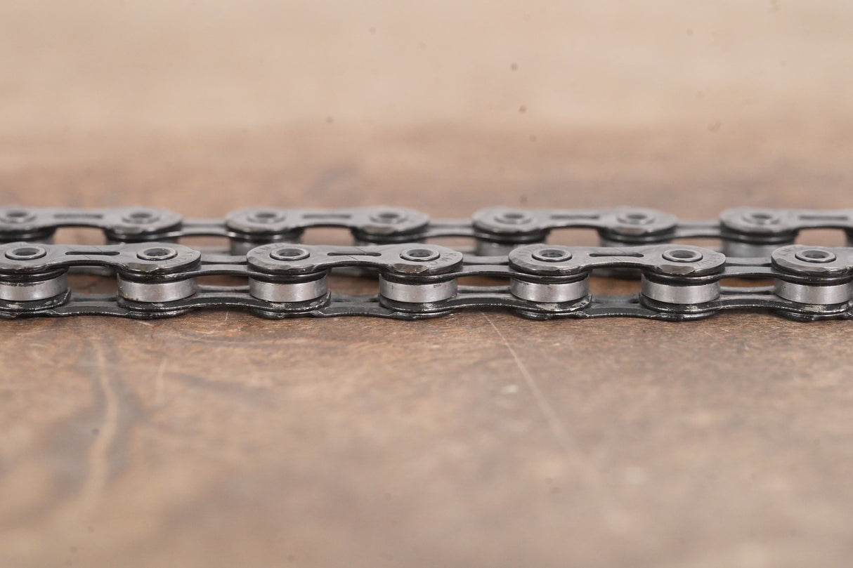 108L KMC X11SL BLACK 11 Speed Road Chain >75% Life Remaining 108 Links