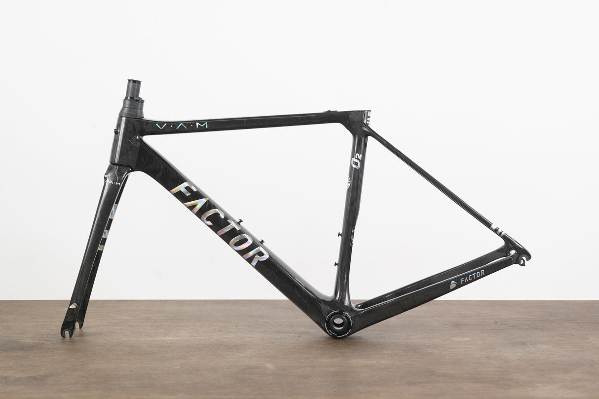 49cm Factor O2 VAM Carbon Rim Brake Road Frameset