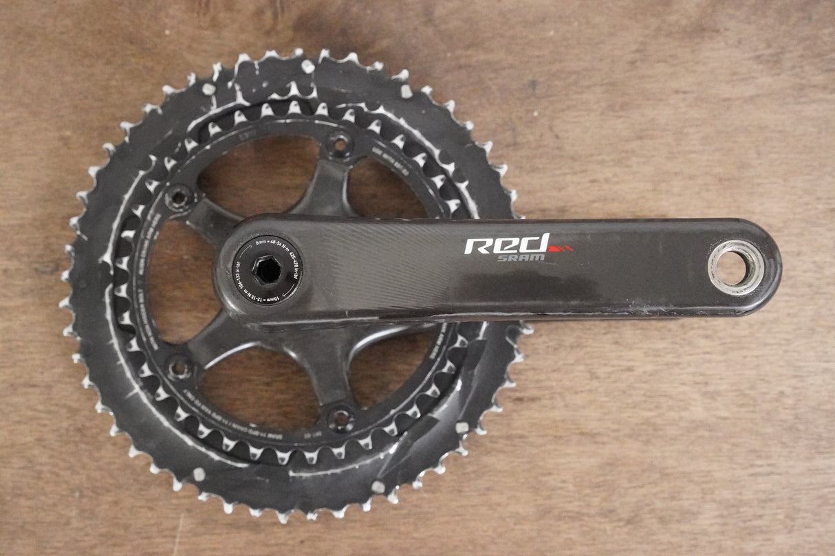 172.5mm 53/39T GXP SRAM Red 22 11 Speed Carbon Road Crankset