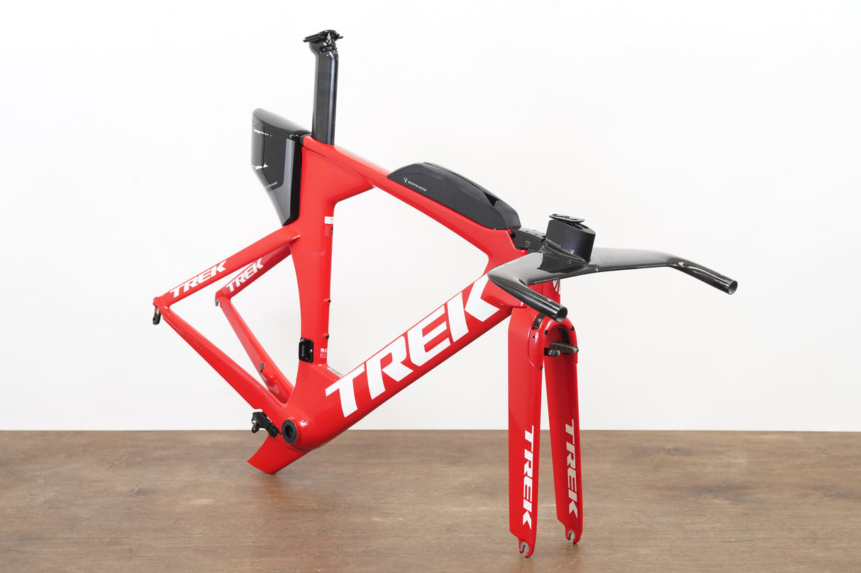 M (Medium) Trek Speed Concept Project One Carbon TT Triathlon Frameset + Base Bar