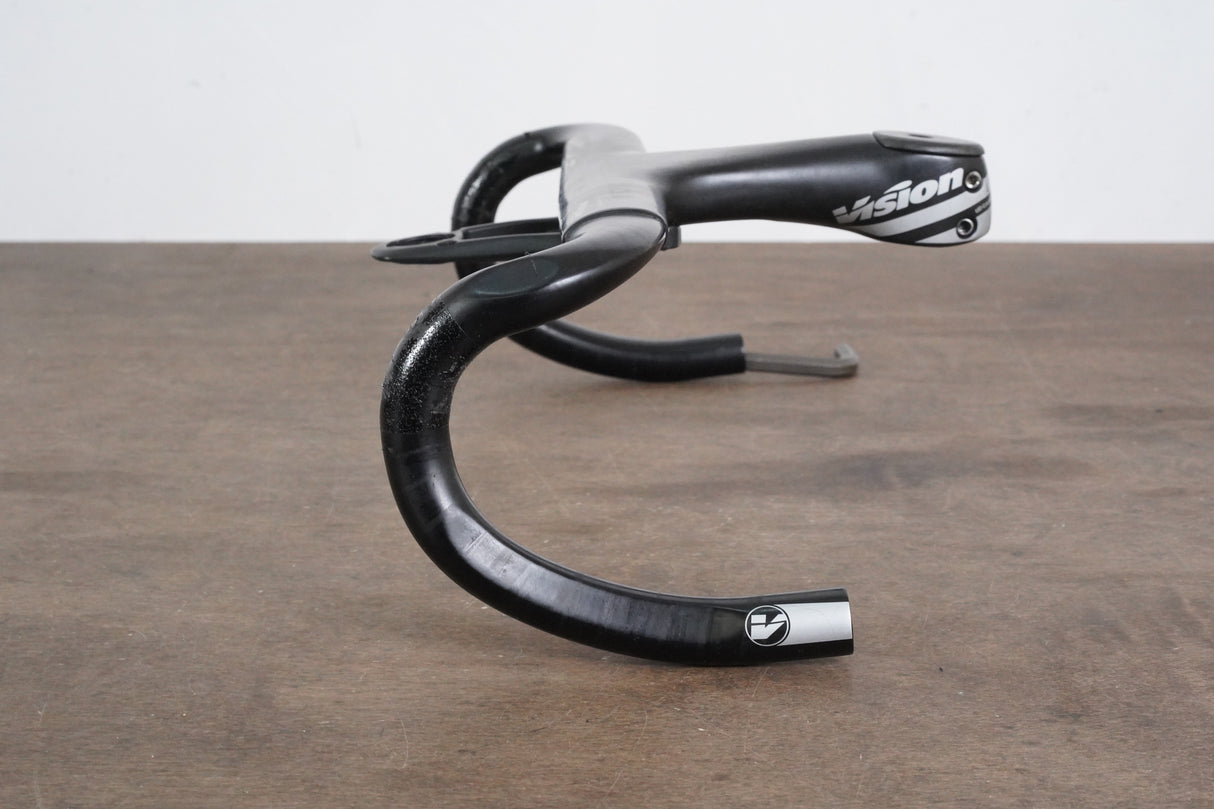 42cm 130mm Vision Metron 6D Integrated Carbon Barstem Handlebar + Mount 1 1/8"