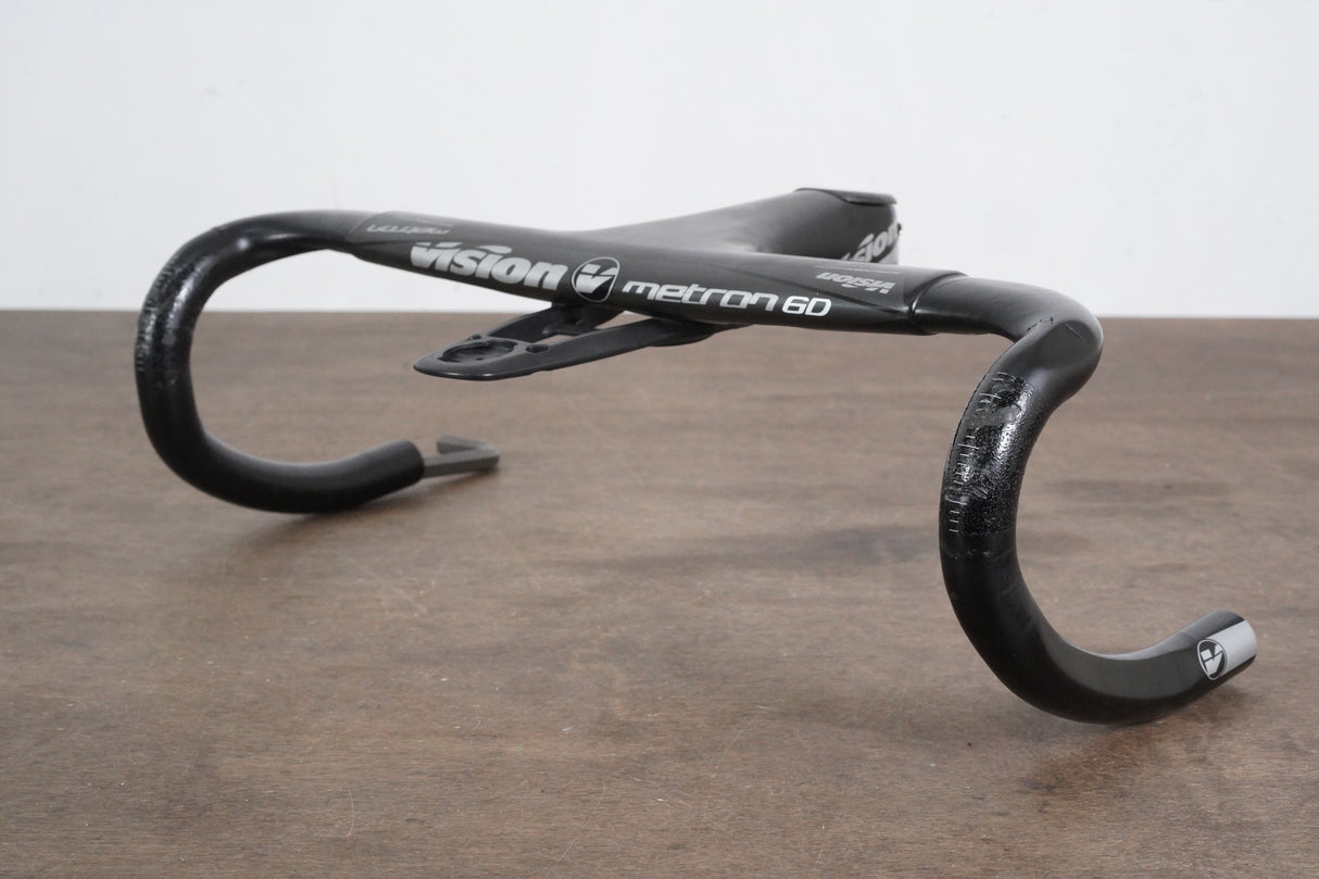 42cm 130mm Vision Metron 6D Integrated Carbon Barstem Handlebar + Mount 1 1/8"