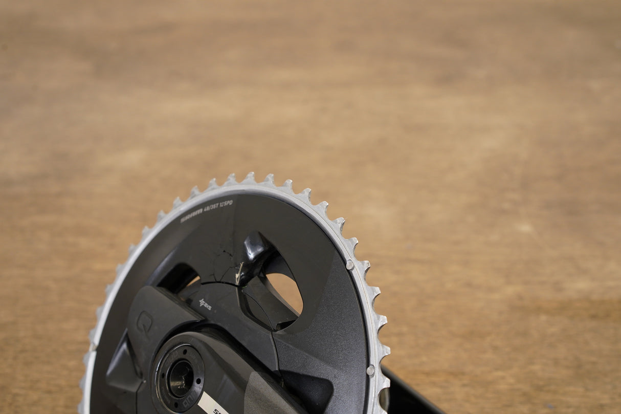 170mm 48/35T DUB SRAM Force AXS D2 Quarq Spindle Power Meter Crankset