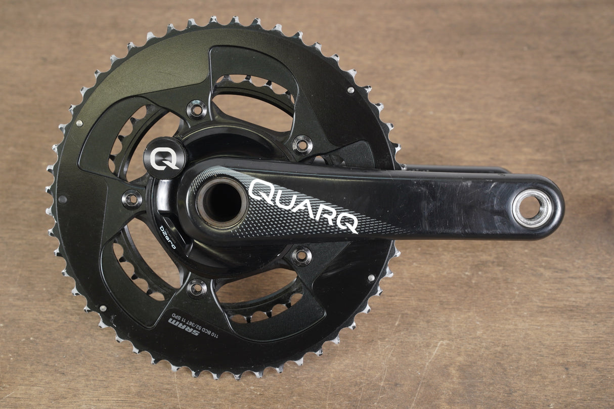 172.5mm 52/36T GXP Quarq DZero Power Meter Road Crankset