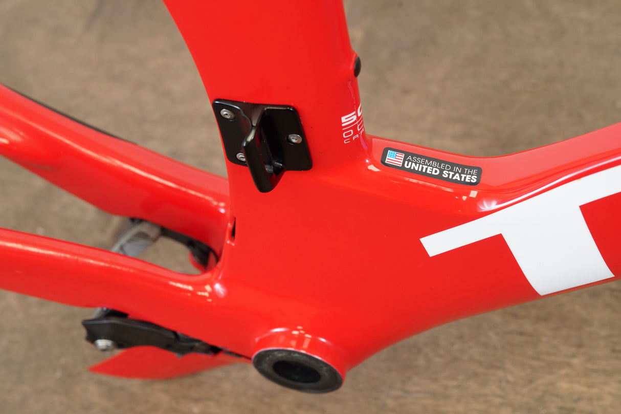 M (Medium) Trek Speed Concept Project One Carbon TT Triathlon Frameset + Base Bar