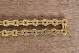 112L KMC X11SL Gold 11 Speed Road Chain >75% Life Remaining 112 Links