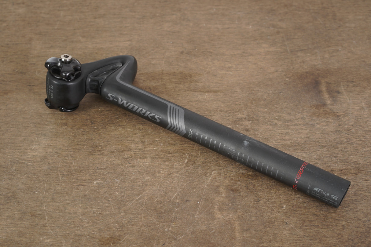 27.2mm Specialized S-WORKS CG-R Carbon Setback Road Seatpost CGR