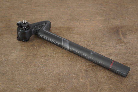 27.2mm Specialized S-WORKS CG-R Carbon Setback Road Seatpost CGR