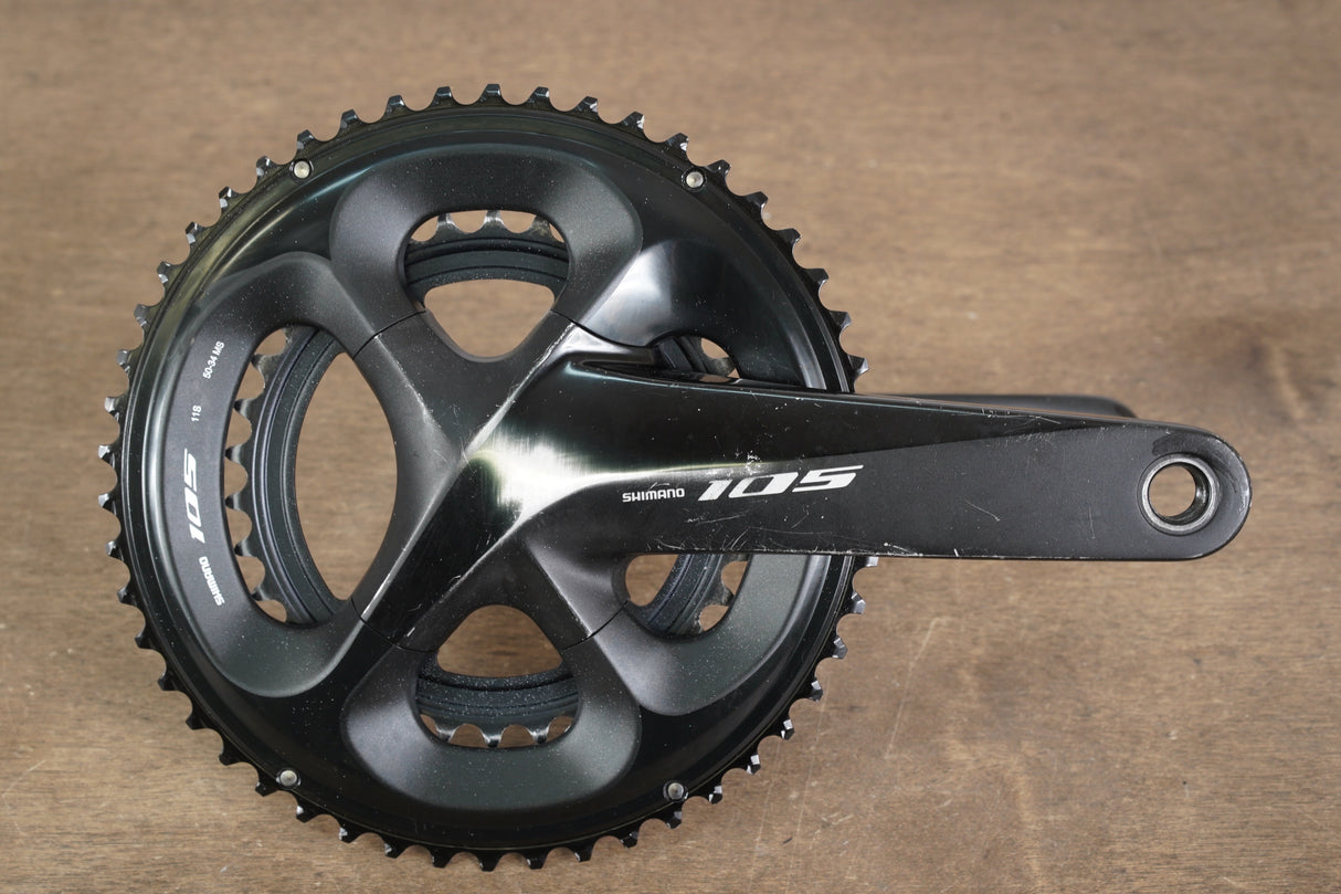 172.5mm 50/34T Shimano 105 FC-R7000 11 Speed Road Crankset 7000