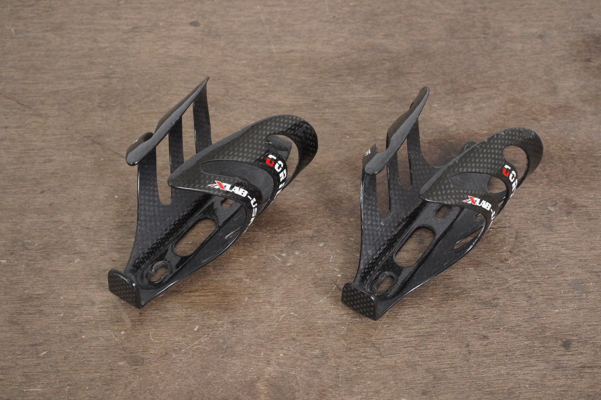 (2) XLAB Gorilla Carbon Water Bottle Cages 77g