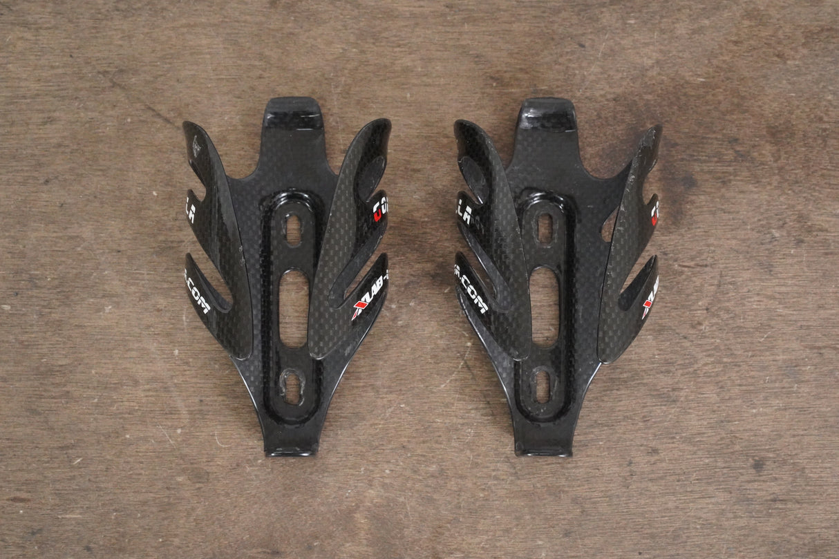 (2) XLAB Gorilla Carbon Water Bottle Cages 77g