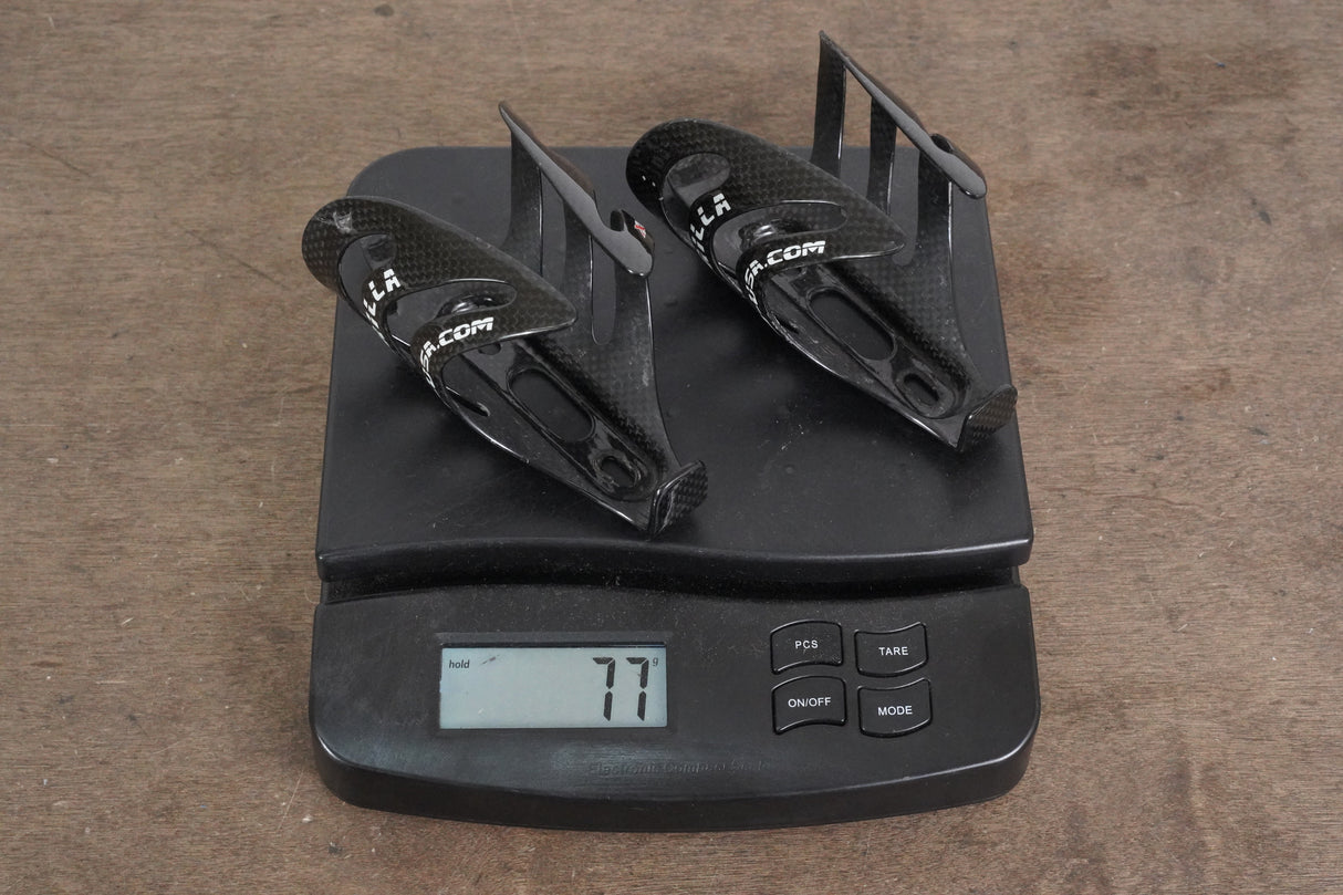 (2) XLAB Gorilla Carbon Water Bottle Cages 77g