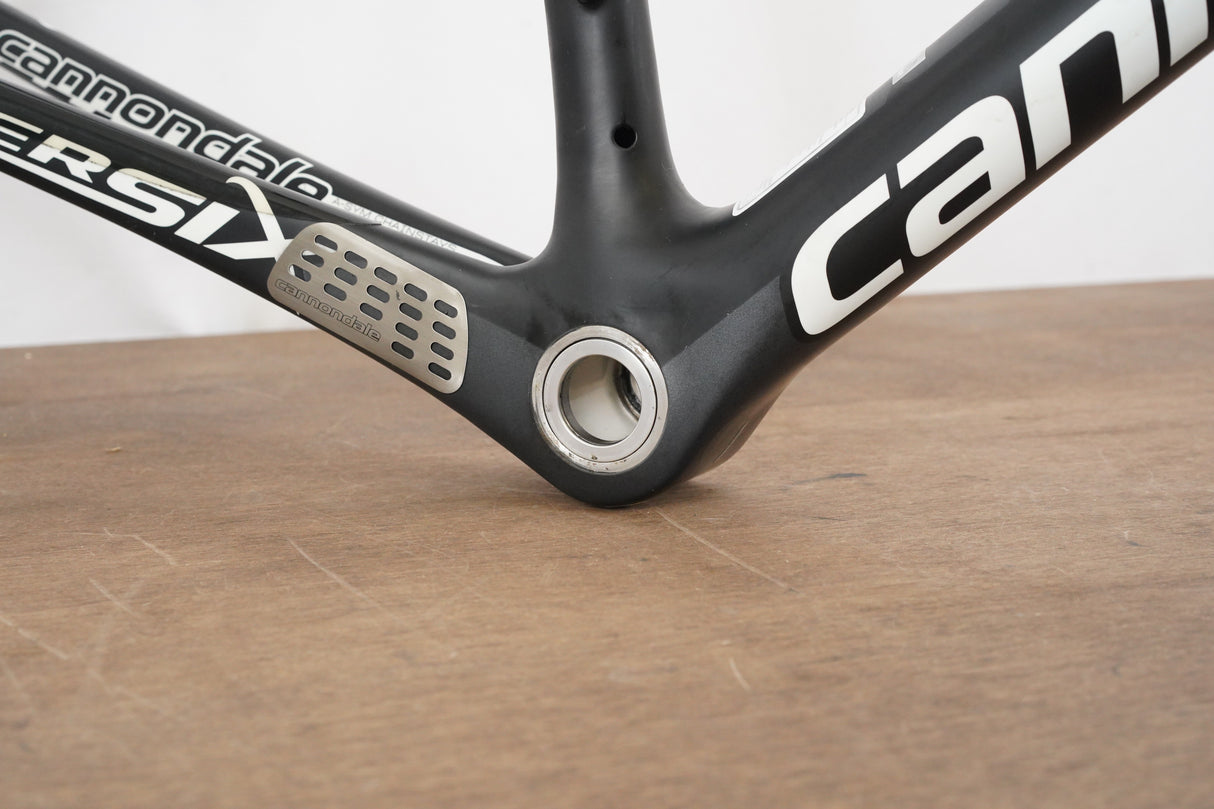 56cm Cannondale SuperSix Carbon Rim Brake Road Frameset