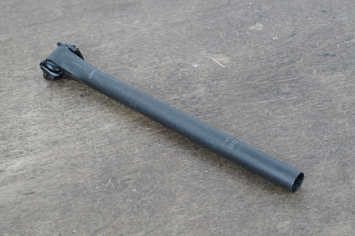 27.2mm Zipp SL Speed Carbon 0 Setback Road Seatpost 189g