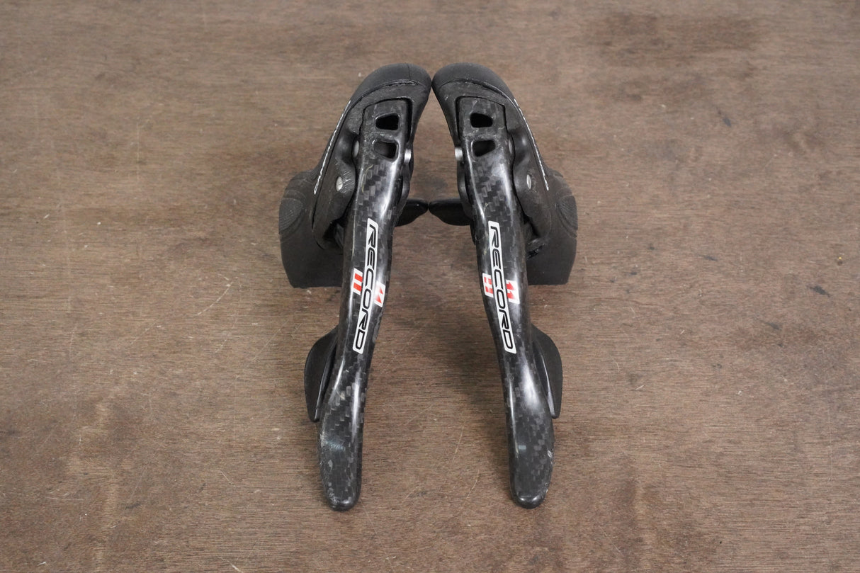 Campagnolo Record 11 Speed Carbon Mechanical Rim Brake Road Shifters 2015+