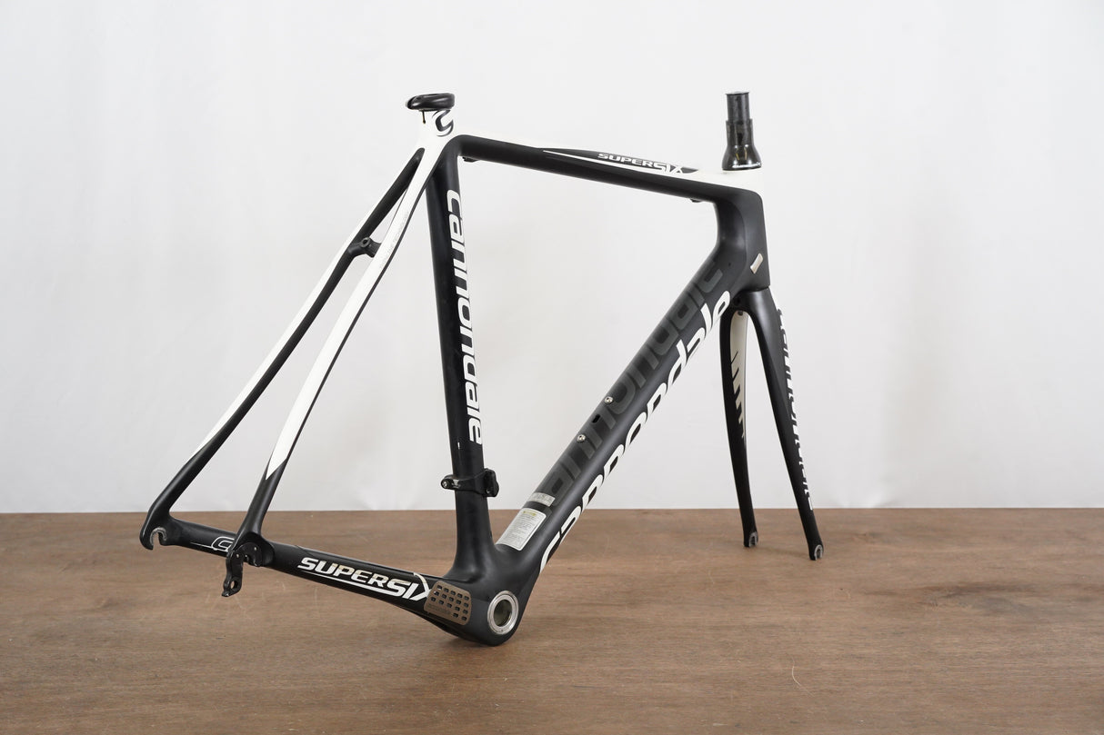 56cm Cannondale SuperSix Carbon Rim Brake Road Frameset