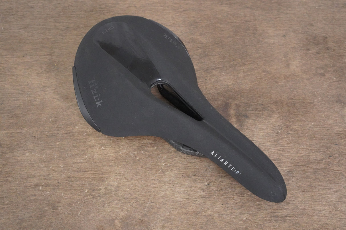 153mm (Large) Fizik Aliante Open R1 Carbon Rail Road Saddle 205g