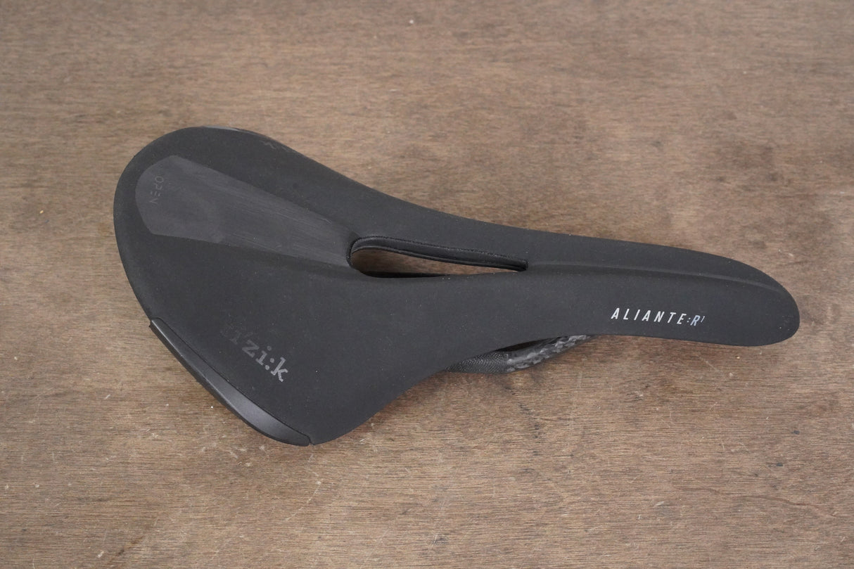153mm (Large) Fizik Aliante Open R1 Carbon Rail Road Saddle 205g