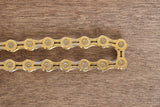 110L KMC X11EL Gold 11 Speed Road Chain >75% Life Remaining 110 Links