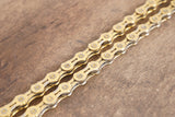 110L KMC X11EL Gold 11 Speed Road Chain >75% Life Remaining 110 Links