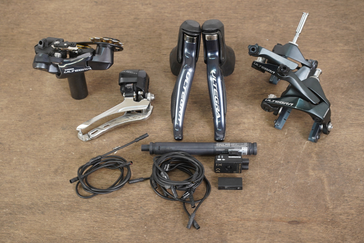 Shimano Ultegra R8050/6870 Di2 GS 11 Speed Electronic Rim Brake Road Groupset 8050
