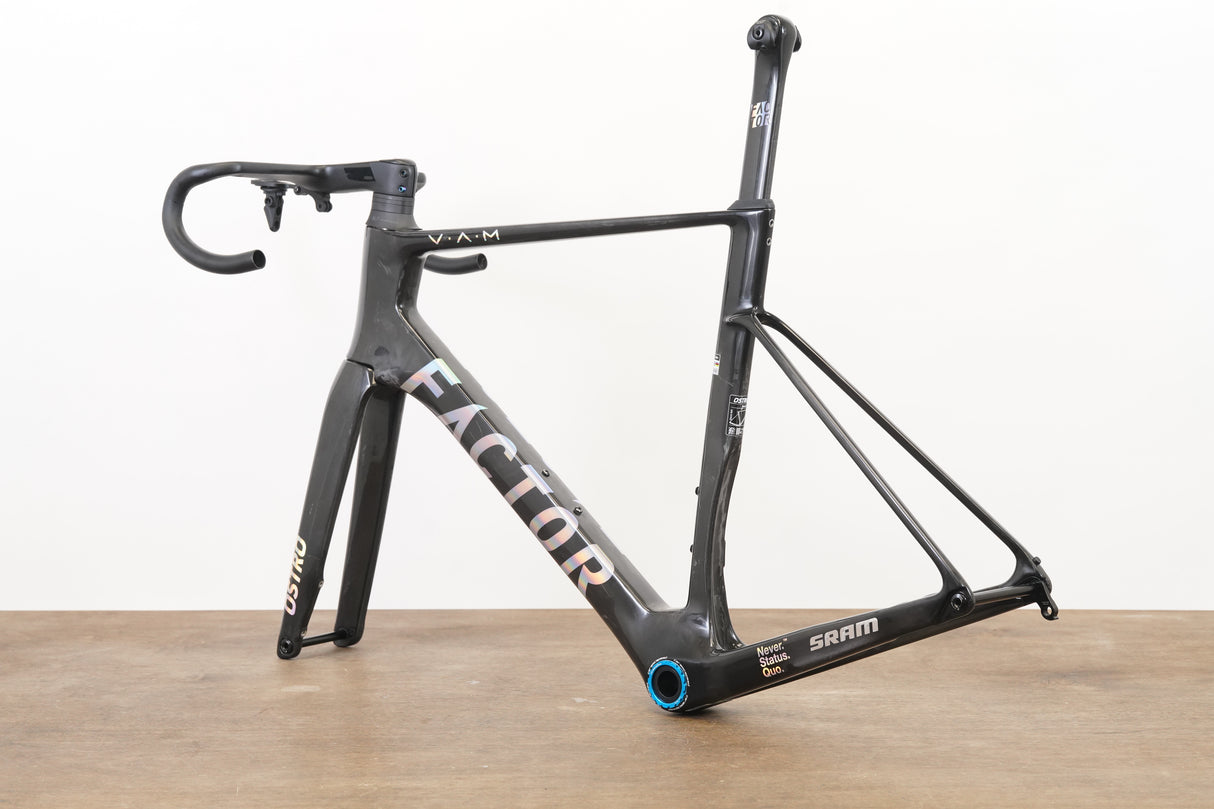 2025 56cm Factor Ostro VAM V2 2.0 Carbon Disc Brake Road Frameset + Cockpit