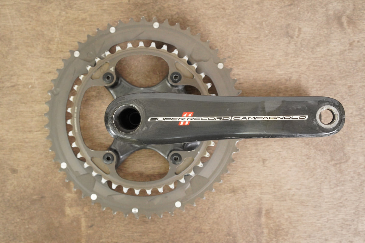 175mm 53/39T Campagnolo Super Record 11 Speed Carbon Crankset