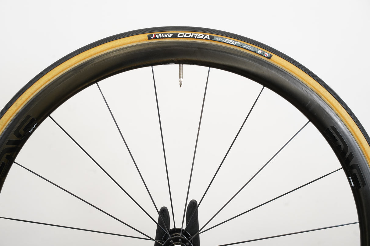 ENVE SES 3.4 Powertap G3 Carbon Clincher Rim Brake Wheelset 11 Speed