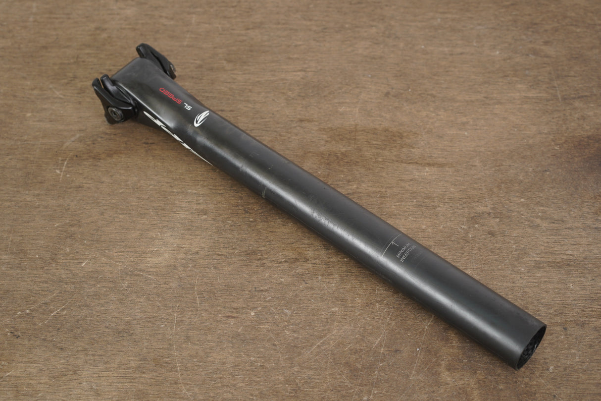 31.6mm Zipp SL Speed Carbon 0 Setback Road Seatpost