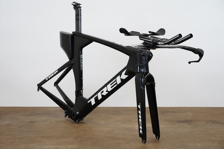 L (Large) Trek Speed Concept 9 Project One Carbon TT Triathlon Frameset + Barstem
