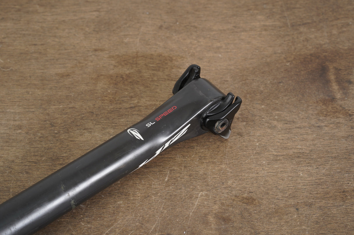 31.6mm Zipp SL Speed Carbon 0 Setback Road Seatpost