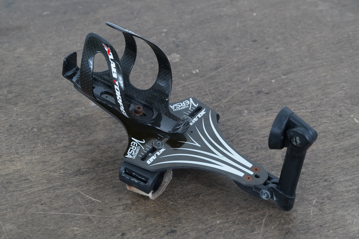 (1) XLAB Torpedo TT Extension Mount + XLAB Carbon Bottle Cage + Wahoo Mount 202g