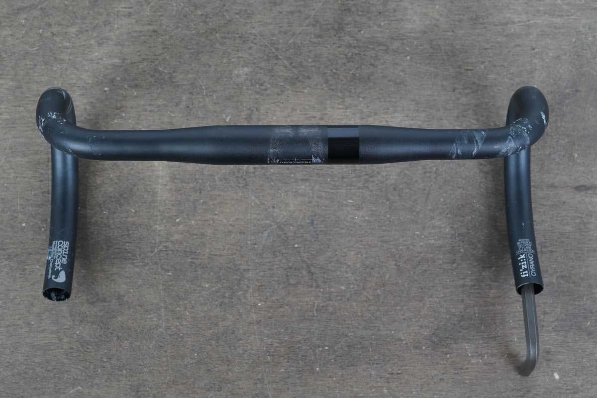 40cm Fizik Cyrano R3 Bull Alloy Road Handlebar 31.8mm