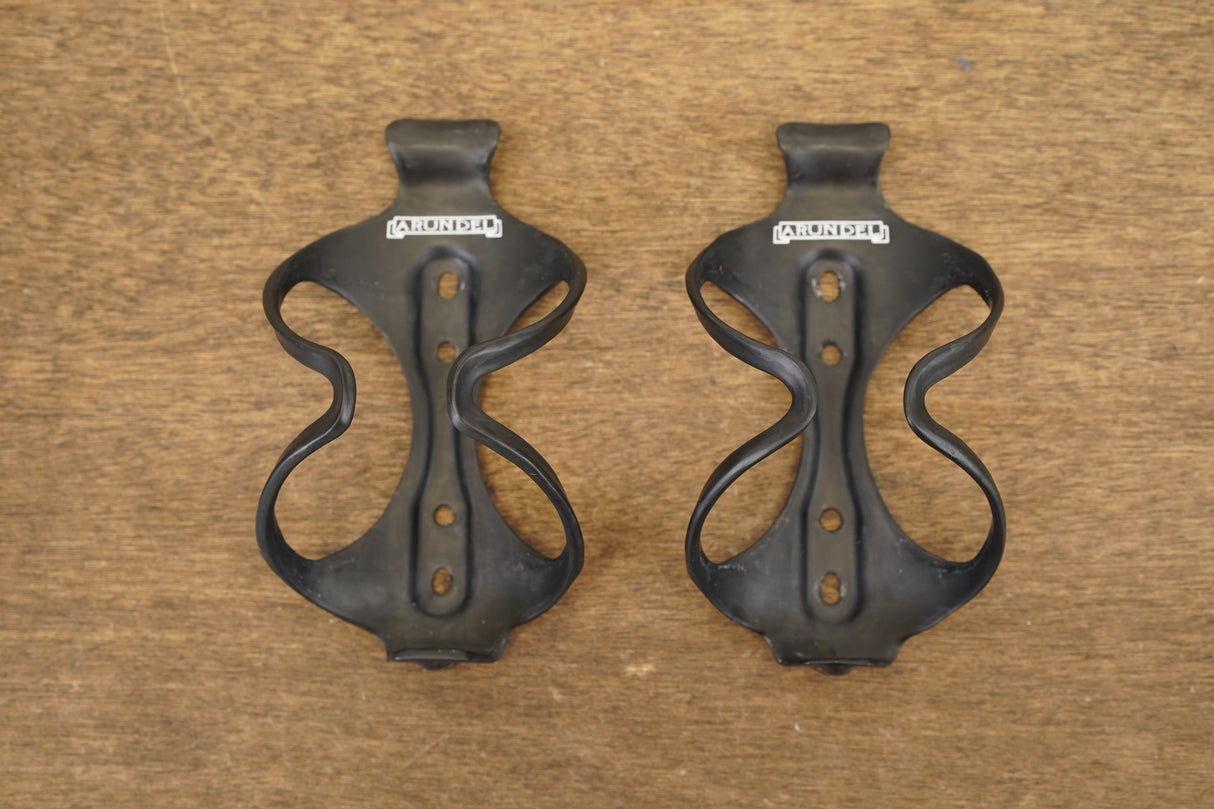 (2) Arundel Mandible Carbon Water Bottle Cages 56g