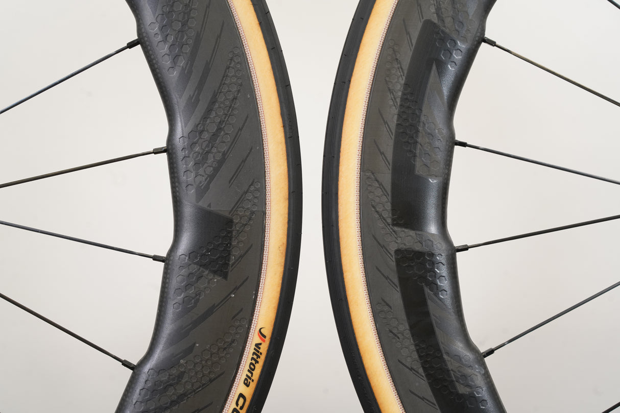 Zipp 454 NSW ZR1 Carbon Tubeless Clincher Disc Brake Wheelset 11 speed
