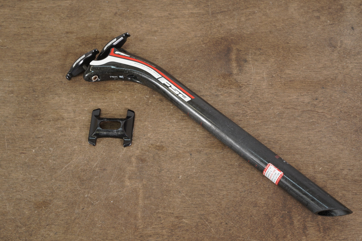 27.2mm FSA K-Force Carbon 25mm Setback Road Seatpost